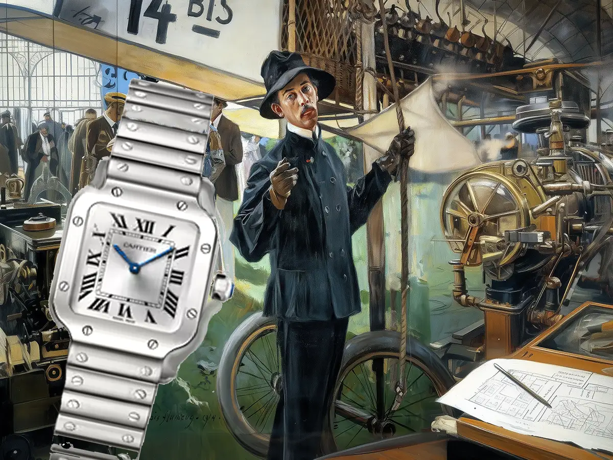 cartier santos histoire blog mostra